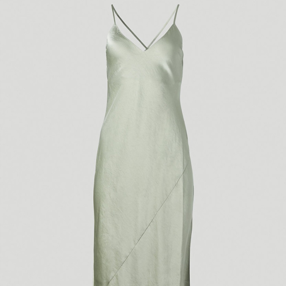 Aritzia Wilfred Only Maxi Slip Dress